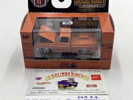 M2 Machines Squarebody Syndicate 1977 GMC Sierra Grande 15 Orange WMTS18 Hot on Sale