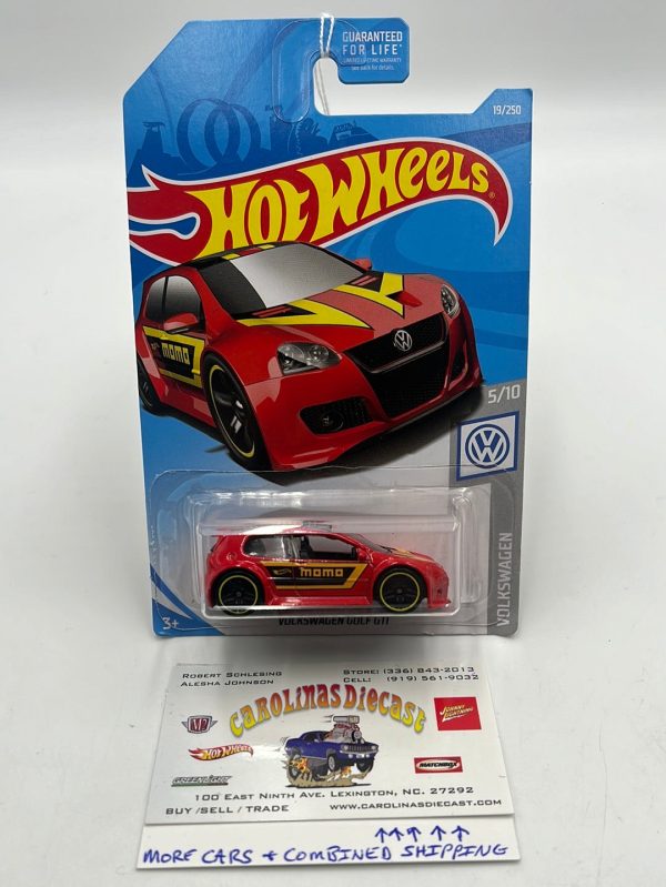 Hot Wheels 2020 - Volkswagen Golf GTI Red #19 95B Online