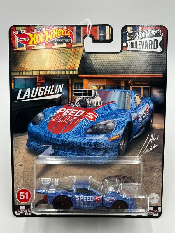 Hot Wheels Premium Boulevard #51 ‘12 Corvette Z06 Drag Racer 263A Online now