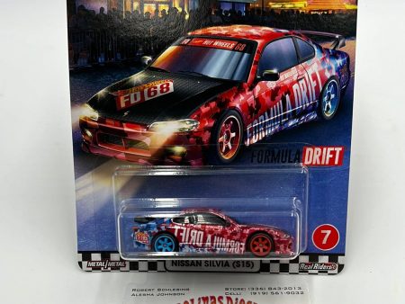 Hot Wheels Premium Boulevard #7 Nissan Silvia (S15) Hot on Sale