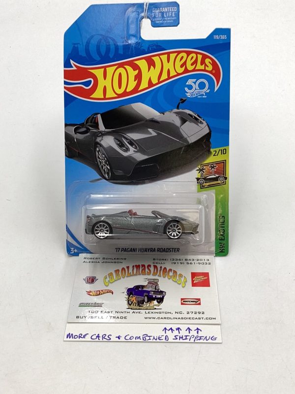 2018 Hot Wheels #119 ‘17 Pagani Huayra Roadster 103A For Cheap