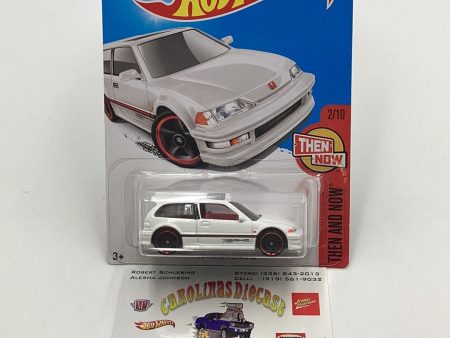 2017 Hot Wheels #330 Then and Now 90 Honda Civic EF 76A Cheap