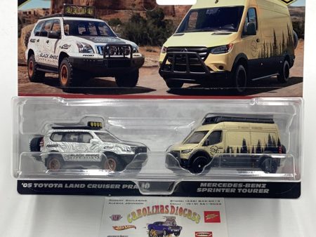 Hot wheels car culture team 2 pack target 05 Toyota Land Cruiser Prado Mercedes Benz Sprinter Tourer 282C Online