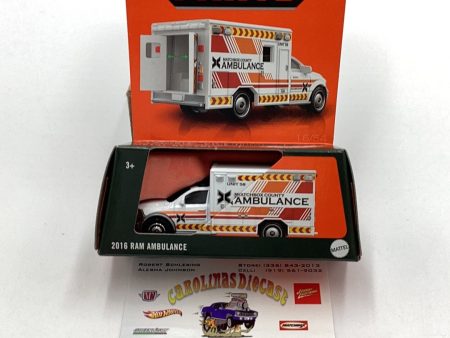 2024 Matchbox Moving Parts 2016 Ram Ambulance 169E Discount