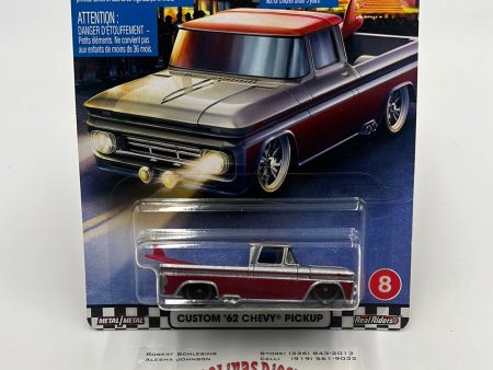 Hot Wheels Premium Boulevard #8 Custom ‘62 Chevy Pickup 262E Online Hot Sale