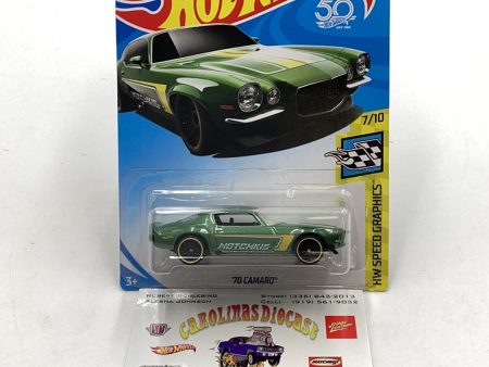 2018 Hot Wheels #28 70 Camaro Green 17F Online now