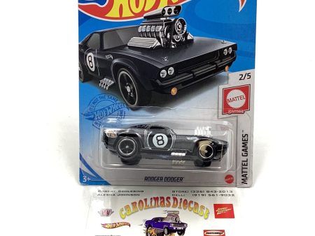 Hot Wheels super treasure hunt Rodger Dodger Magic 8 Ball “You got it” W  Protector Cheap