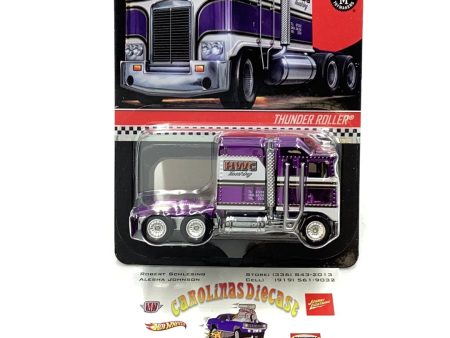 2020 Hot Wheels redline club RLC Thunder Roller Purple 9595 of 20000 with protector For Discount