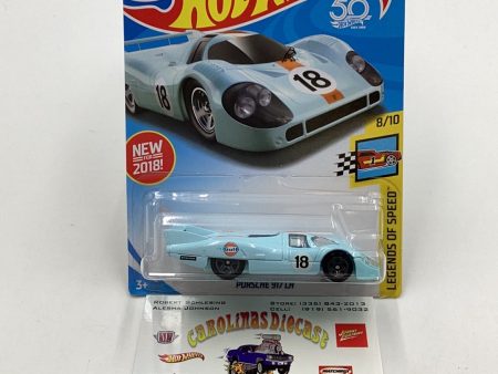 2018 Hot Wheels #124 Porsche 917 LH Gulf 101G Online now