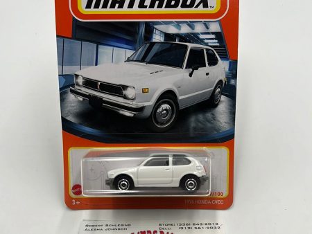 Matchbox 1976 Honda CVCC White 49 100 75F Supply