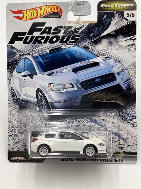 Hot Wheels premium fast and furious Fast Tuners 5 5 2016 Subaru WRX STI W Protector For Sale