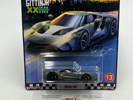 Hot Wheels Premium Boulevard #13 Ford GT Vaughn Gittin Jr 262F Cheap