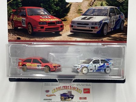 Hot wheels car culture team 2 pack target 87 Ford Sierra Cosworth 93 Ford Escort RS Cosworth 282A Cheap