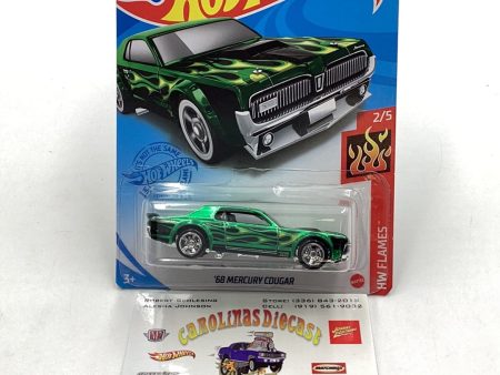 2021 hot wheels super treasure hunt 68 Mercury Cougar W Protector Supply