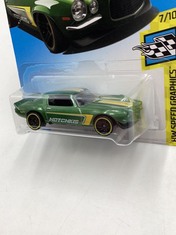 2018 Hot Wheels #28 70 Camaro Green 17F Online now