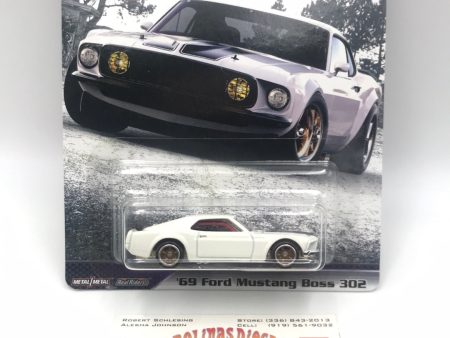 Hot wheels premium fast and furious #5 1 4 Mile Muscle 69 Ford Mustang Boss 302 Online Sale