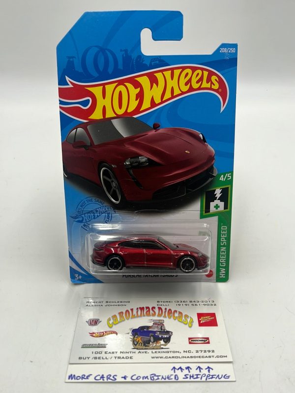 2021 hot wheels  #208 Porsche Taycan Turbo S 99A Sale