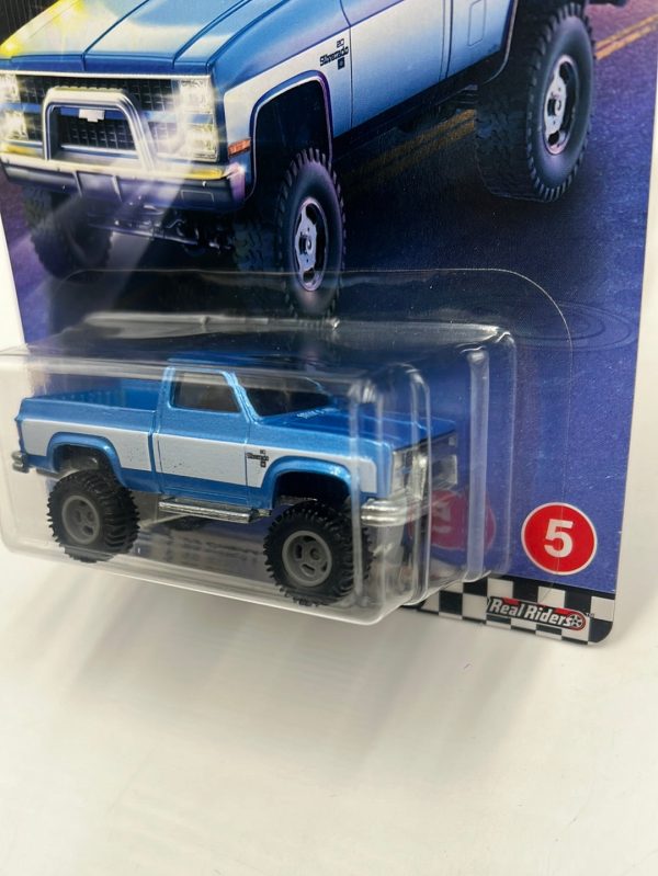 Hot Wheels Premium Boulevard #5 ‘83 Chevy Silverado 4x4 265D Online now