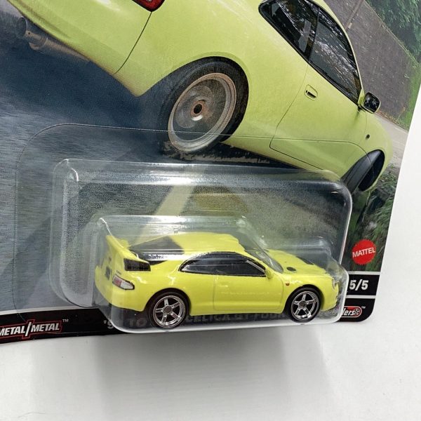 2023 Hot wheels car culture Mountain Drifters 95 Toyota Celica GT-Four 5 5 242G Hot on Sale