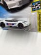 2018 Hot Wheels #27 Corvette C7.R White 2B Supply