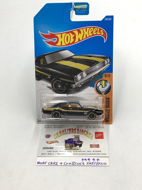 2017 Hot Wheels Muscle Mania #285 69 Dodge Charger 500 57D Supply