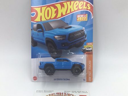 2022 hot wheels #72 20 Toyota Tacoma blue 93C on Sale