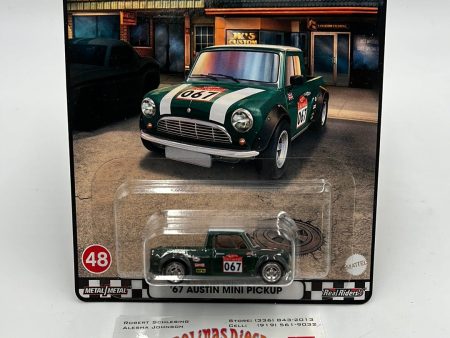 Hot Wheels Premium Boulevard #48 ‘67 Austin Mini Pickup 260H Online Sale