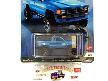 2021 Hot wheels car culture Toyota 87 Toyota Pickup Truck 2 5 For Sale