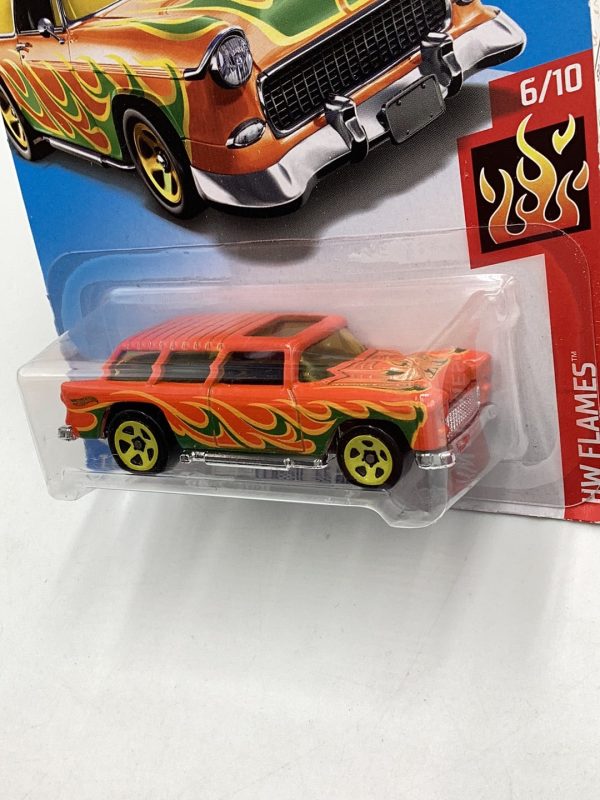 2018 Hot Wheels #349 Classic 55 Nomad Orange 5G Discount