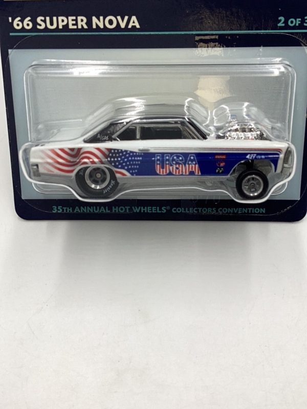 2021 Hot Wheels 35th Annual Collectors Convention ‘66 Super Nova 05453 06200 Online now