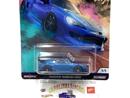 Hot Wheels car culture Street Tuners #5 Pandem Subaru BRZ with protector Online