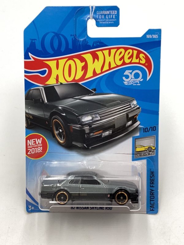 2018 Hot Wheels #169 82 Nissan Skyline R30 Gray 83G Online Sale