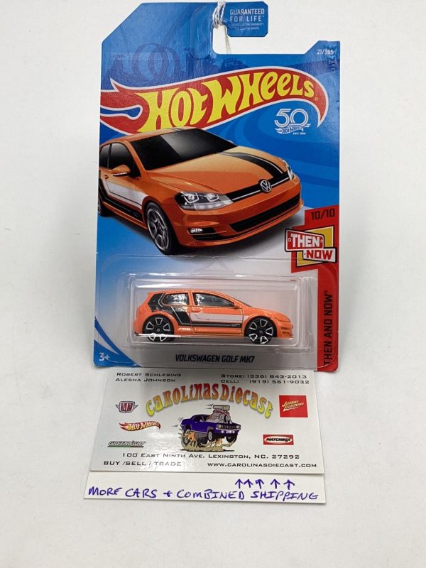 2018 Hot Wheels #21 Volkswagen golf MK7 95C For Sale