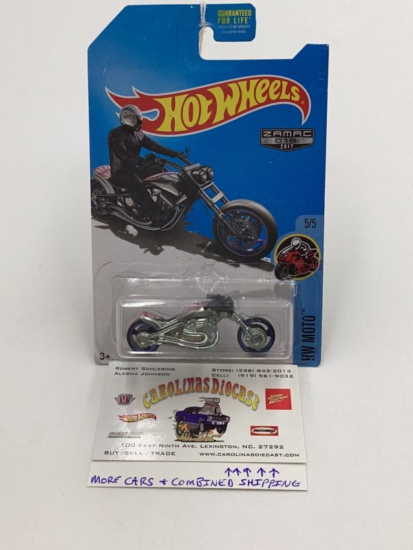 2017 Hot Wheels Blast Lane Zamac #16 144H Fashion