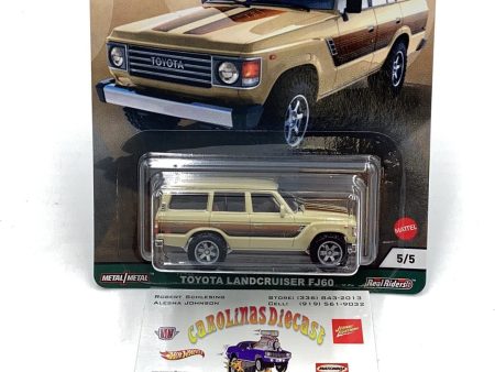 Hot wheels car culture Toyota Landcruiser FJ60 5 5 244B on Sale