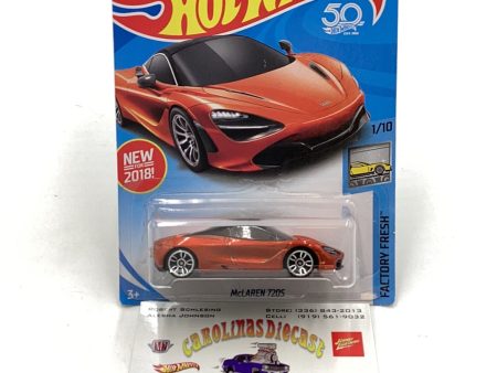 2018 Hot Wheels #178 McLaren 720S 104I Online Hot Sale