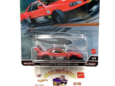 2023 Hot Wheels car culture Mountain Drifters LB-ER34 Super Silhouette Nissan Skyline 4 5 Sale