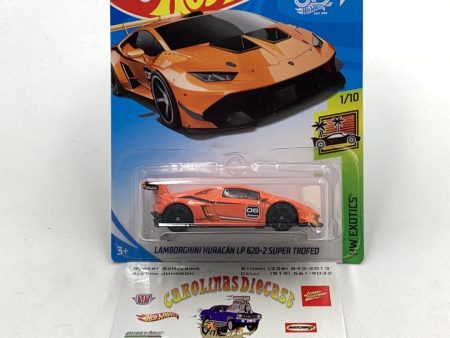 2018 hot wheels #268 Lamborghini Huracan LP 620-2 Super Trofeo 102H Supply