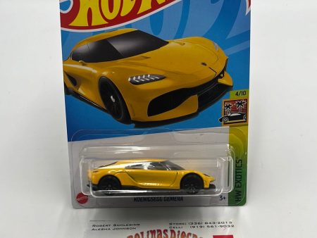 Hot Wheels 2023 - Koenigsegg Gemera Yellow #188 104H For Discount