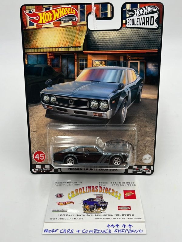 Hot Wheels Premium Boulevard #45 Nissan Laurel 2000 SGX 261E Sale