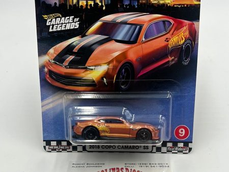 Hot Wheels Premium Boulevard #9 2018 COPO Camaro SS 261H Fashion