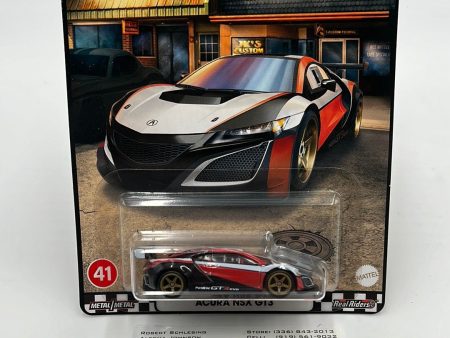 Hot Wheels Premium Boulevard #41 Acura NSX GT3 259H Online Sale