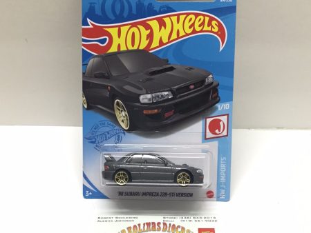 2021 hot wheels #124 98 Subaru Impreza 22B-STi version grey 89C For Discount