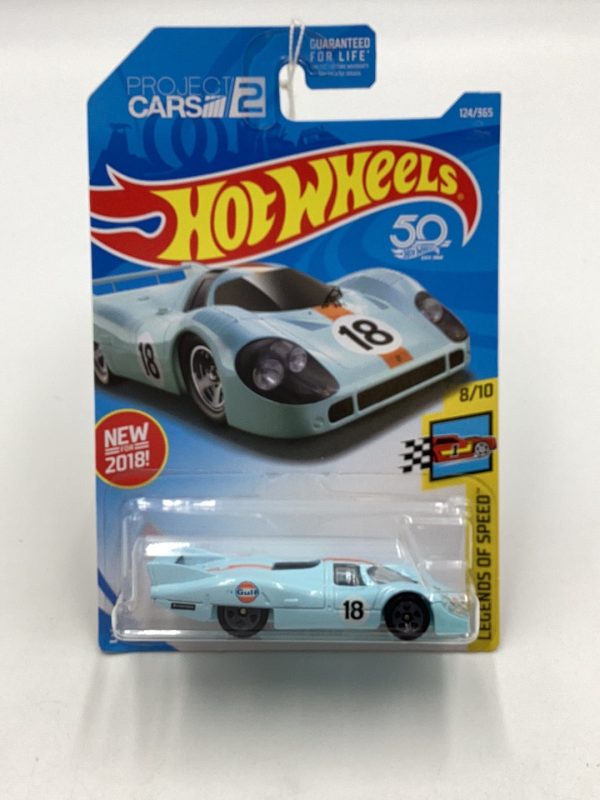 2018 Hot Wheels #124 Porsche 917 LH Gulf 101G Online now