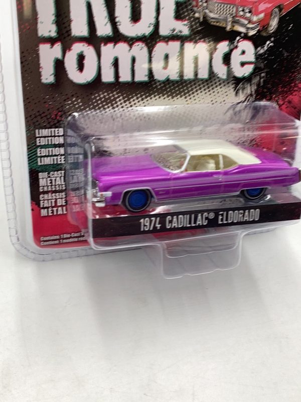 Greenlight True Romance 1974 Cadillac Eldorado Walmart CHASE Online Hot Sale