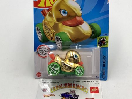 2022 hot wheels treasure hunt  #139 Duck N Roll 65C Online Hot Sale