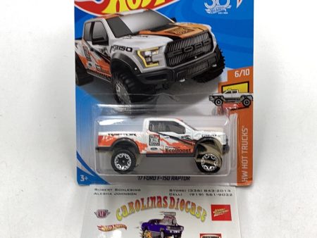 2018 Hot Wheels #57 17 Ford F-150 Raptor 24A Hot on Sale