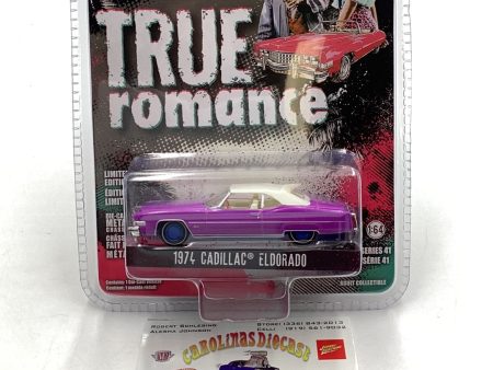 Greenlight True Romance 1974 Cadillac Eldorado Walmart CHASE Online Hot Sale