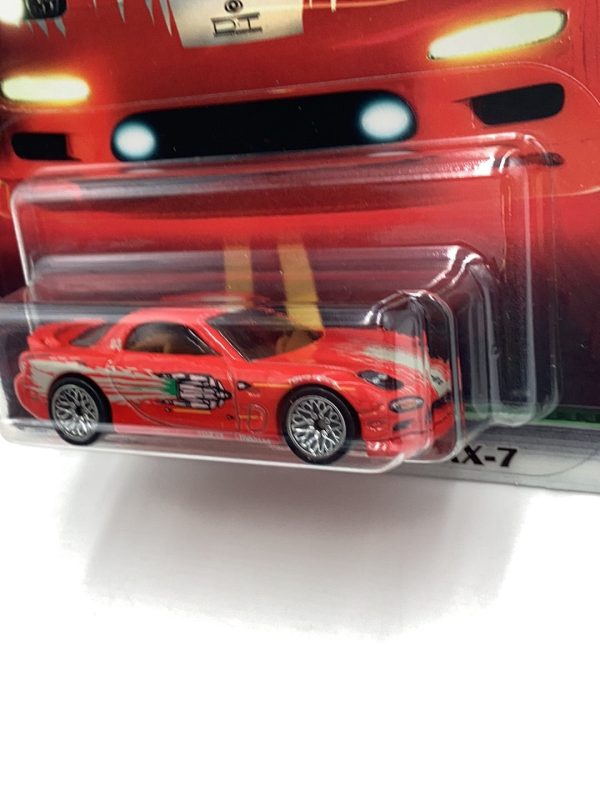 Hot wheels premium fast and furious Original Fast 3 5 95 Mazda RX-7 with protector Supply