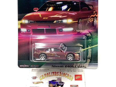 Hot wheels premium fast and furious Original Fast 1 5 Nissan 240SX (S14) with protector Sale